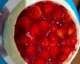 Foto langkah ke 11 dari resep Strawberry new york cheesecake.