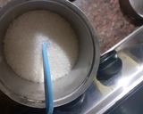 A picture of step 1 of Aata cake.