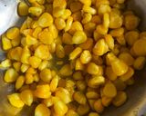 A picture of step 1 of Mexican starter corn cheese balls.