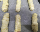 Foto del paso 2 de la receta: Salchichas con queso hojaldradas