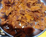 A picture of step 2 of Besan chilla sabji.