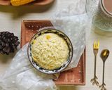 Foto langkah ke 8 dari resep Mushi - Pan Corn & Cheese (Japanes Steam Cake).