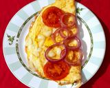 A picture of step 5 of Balsamic Onion Omelette.