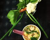 প্ৰণ স্যুপ (prawn soup recipe in Bengali) রেসিপির ধাপ 5 ছবি