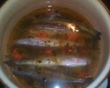 Foto del paso 2 de la receta: Bacaladillas con refrito de verduras al vino