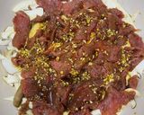 酸辣杏鮑菇嫩牛肉的食譜步驟3照片