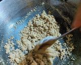 A picture of step 1 of Quinoa halwa.