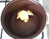 Tejfölös karalábéleves vajgaluskával recept fázis 1 fotója