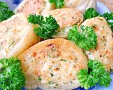 Hình bước làm 3 của món Món chay dễ làm| Bánh mì nhồi đậu chiên giòn