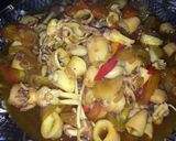 Foto langkah ke 15 dari resep Cumi saus Tiram.