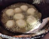 A picture of step 1 of Sweet punugulu (Urad dal sweet balls).