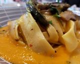 Foto del passaggio 2 della ricetta Pappardelle ai funghi e zucca