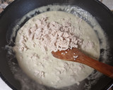 Foto del paso 3 de la receta: Espaguetis de calabacín con pollo al roquefort