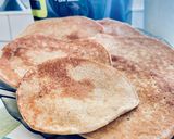 Banános protein palacsinta recept fázis 3 fotója