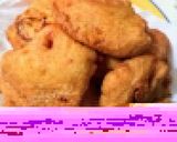 A picture of step 5 of Akara (Bean cake).