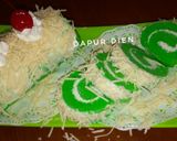Foto langkah ke 8 dari resep Bolu Gulung Pandan Kukus.