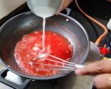 A picture of step 2 of Watermelon pudding.