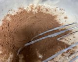 A picture of step 1 of Chocolate Marble cake.