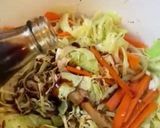 Kínai pirított tészta és szezámmagos csirke recept fázis 6 fotója