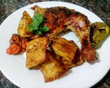 Foto del paso 6 de la receta: Pollo al Horno 🍗 con verduras asadas 😉.
