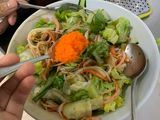สลัดปูอัด ไข่กุ้ง