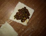 A picture of step 3 of Stuffed bread#Bread pie#themechallenge#breakfast.