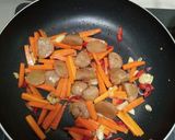 Foto langkah ke 3 dari resep Tumis Jamur Tiram Putih.