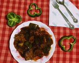 A picture of step 11 of Chilli Fish.