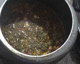 A picture of step 5 of Sai Bhaji.