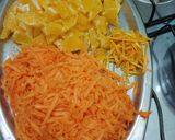 Foto del paso 1 de la receta: Mermelada de naranja y zanahoria