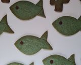 Foto del paso 6 de la receta: Galletas de spirulina 🌊