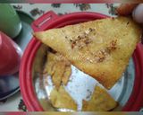 A picture of step 7 of Peri Peri Nachos.
