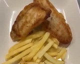 Foto del paso 12 de la receta: Pescado rebozado en una mezcla especial con Papas Fritas crocantes