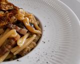 Foto del paso 10 de la receta: Casarecce con alcachofas y panceta con salsa cremosa de parmesano