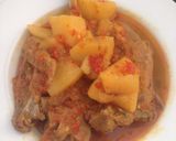 A picture of step 3 of Pepper soup.