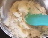 A picture of step 3 of Matcha Basque Cheesecake.