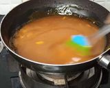 A picture of step 5 of Bombay Karachi Halwa.
