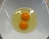 Shimeii gombás tojásrántotta recept fázis 1 fotója