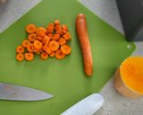 Foto del paso 1 de la receta Cuscús de cúrcuma con zanahoria y calabaza TMX o no