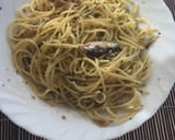 Foto del paso 4 de la receta: Espaguetis con ajo y sardinas
