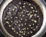 A picture of step 4 of Dark chocolate Cake.