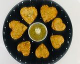 A picture of step 5 of Sabudana heart 💓 cutlas.