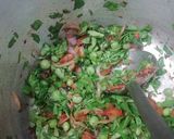A picture of step 3 of Matar Methi Pulao.