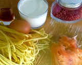 Foto del paso 1 de la receta: Tallarines con salmón y nata al oporto