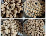 A picture of step 1 of Soya Chunks and paneer lollipop.