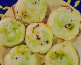 A picture of step 7 of Rava Yogurt Stuffed Idli.