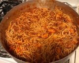 A picture of step 5 of Cajun Chicken and Sausage Spaghetti.