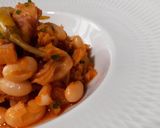 Foto del paso 8 de la receta: Col refrita con alubias y panceta