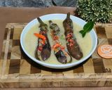 Foto langkah ke 4 dari resep Pecak Terong Kuah Santan.