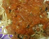 A picture of step 9 of Layered Linguine.